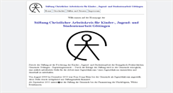 Desktop Screenshot of cak.baptisten-goettingen.de